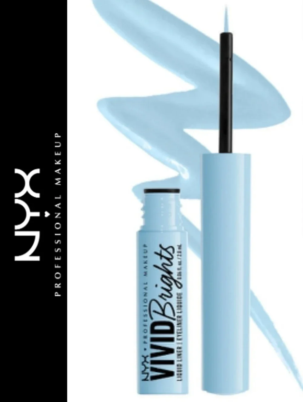 NYX Vivid Brights Colored Liquid Eyeliner